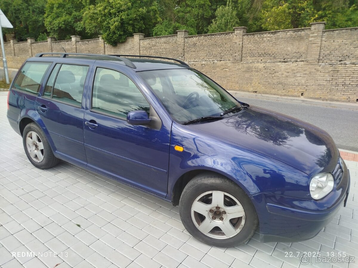Prodám Volkswagen Golf Variant 1.9Tdi, nová STK