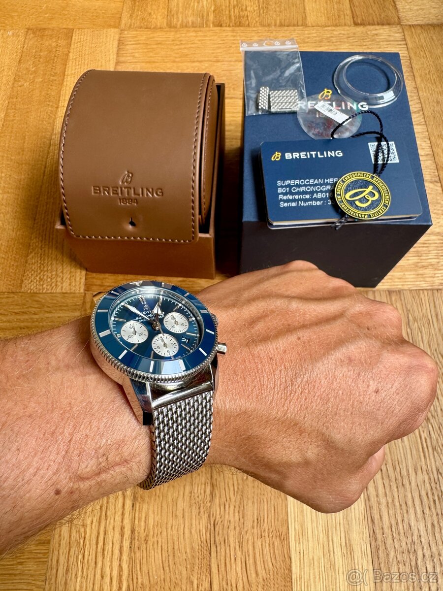BREITLING SUPEROCEAN HERITAGE B01 CHRONOGRAPH 44