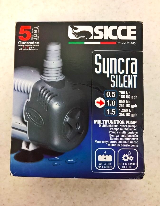 Akvarijní čerpadlo SICCE SYNCRA SILENT - NOVÉ