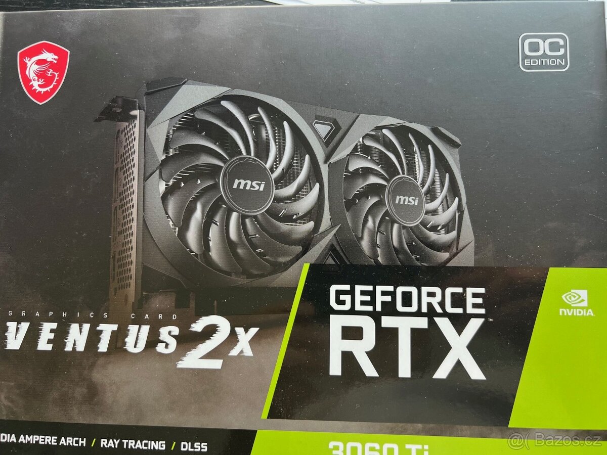 Grafická karta Geforce RTX 3060TI Ventus2x 8GB