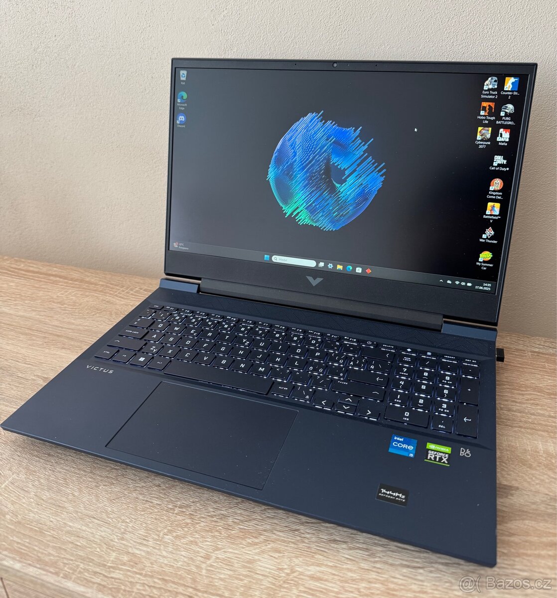 HP Victus 16-d1914nc Performance Blue – záruka 6/2026