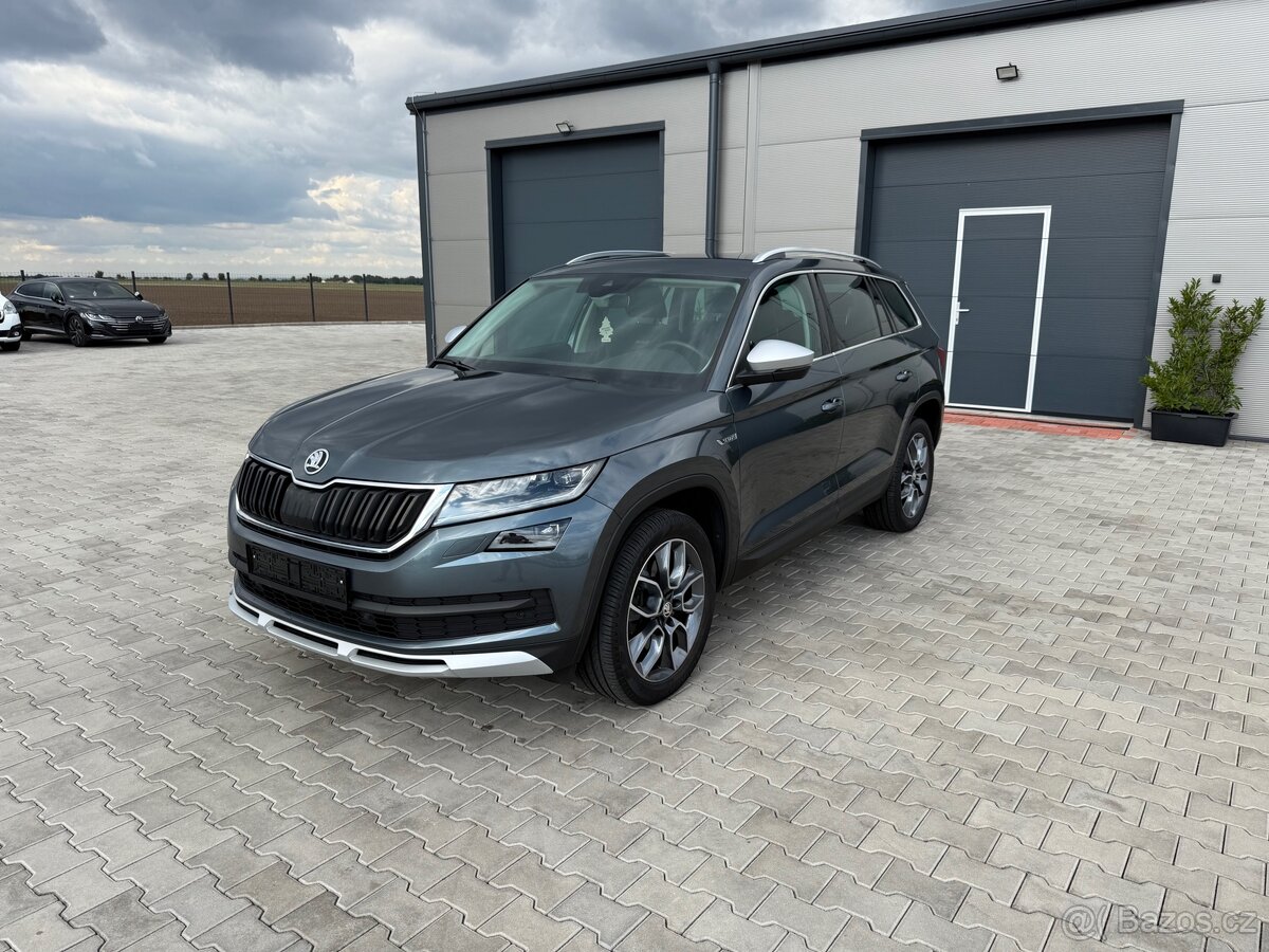 Škoda Kodiaq Scout 4x4 2019 2.0TDi 140kw Tažné Webasto