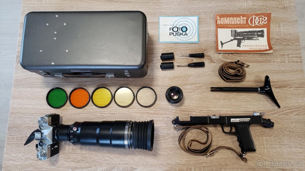 Zenit photosniper fotopuška sada