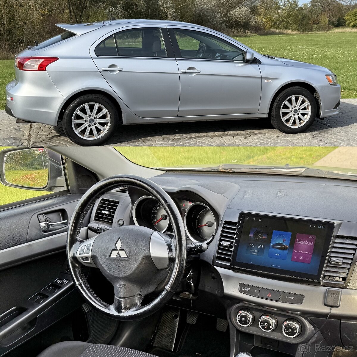 MITSUBISHI LANCER 1,5 16v 80kW BENZÍNOVÝ KLIMA, TABLET, ALU