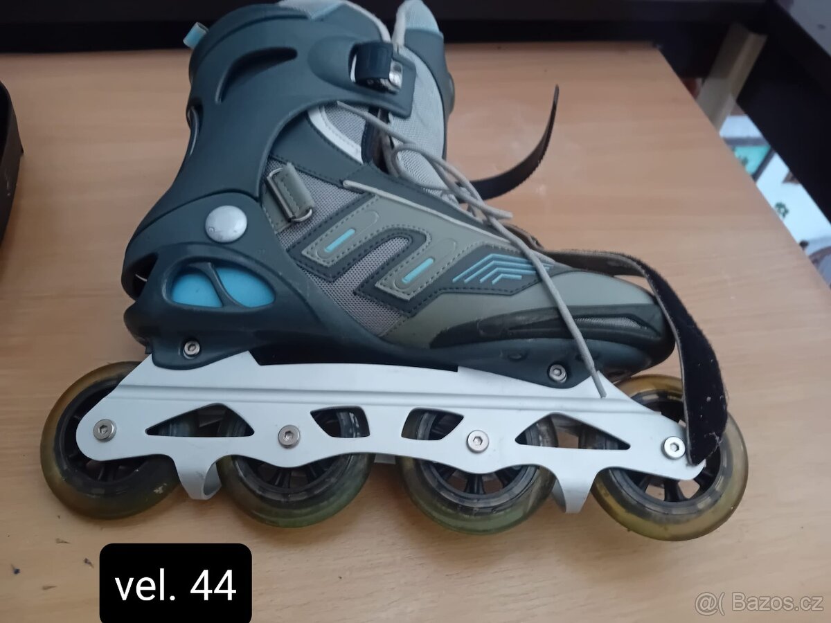 Kolečkové brusle vel. 44