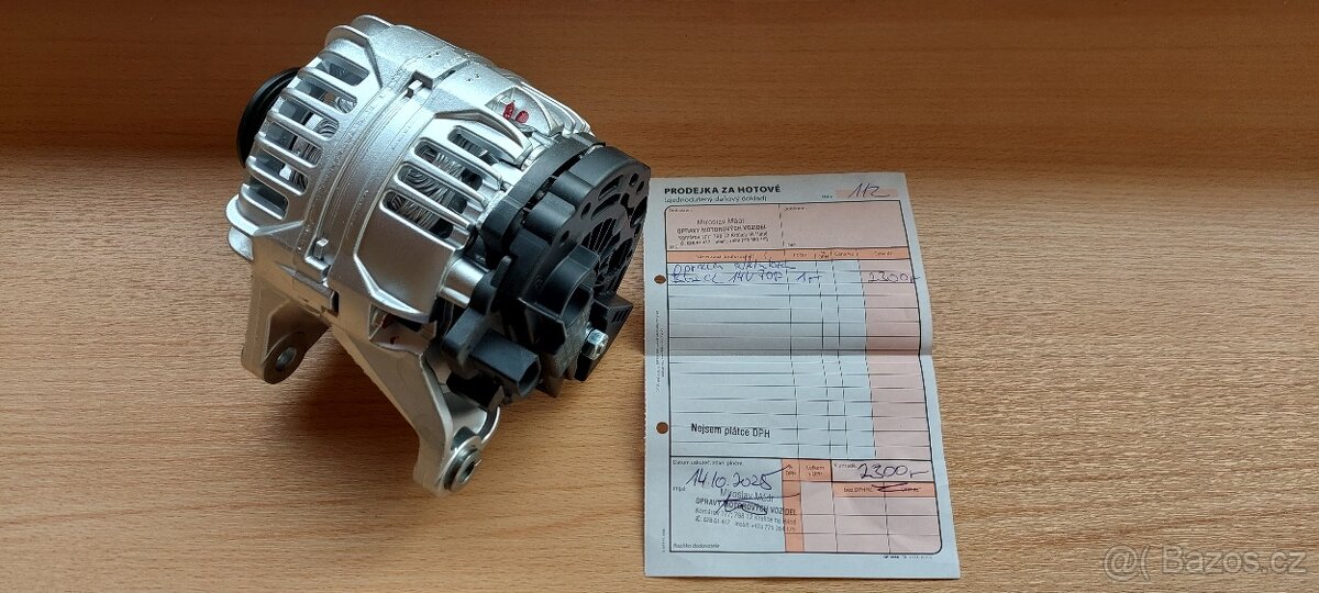 Alternátor Bosch 70A , Škoda Fabia 1.4
