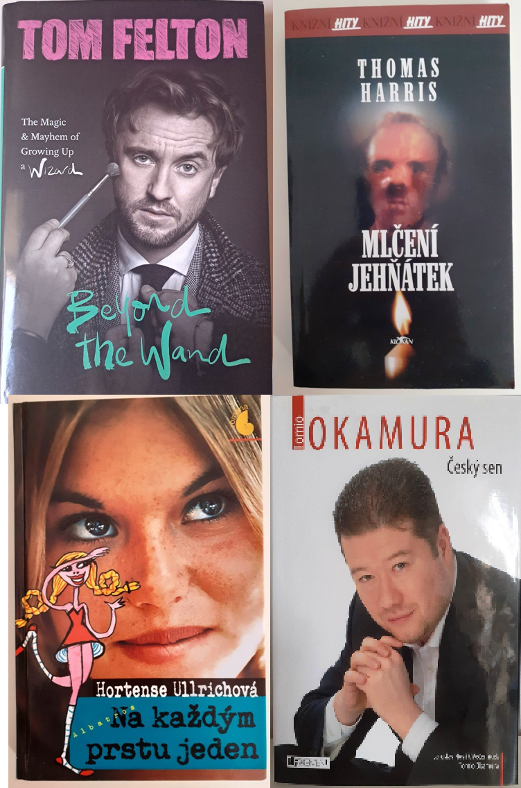 Knihy - mix, jako nové