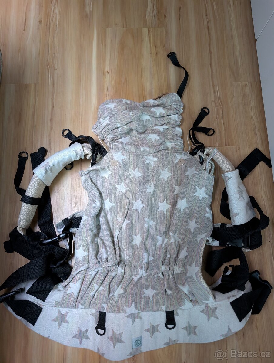 Nosítko Aloe One z látky Yaro Stars