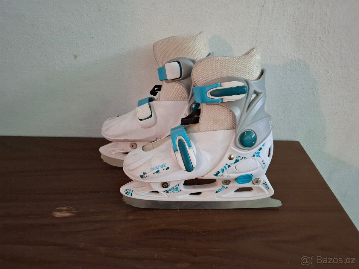 Prodám dívčí brusle brusle na led,kolečkové brusle