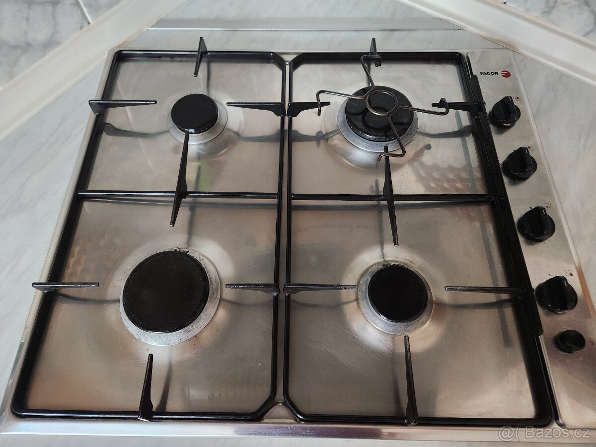 Fagor - plynová nerezová deska