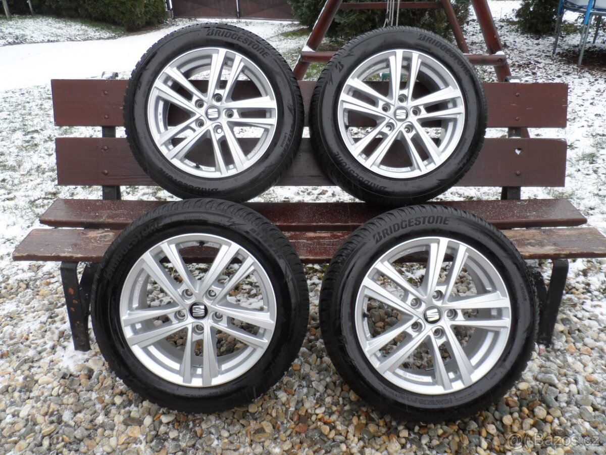 Alu Kola Škoda Zimní Pneu 215/60/16, ET 43 5X112