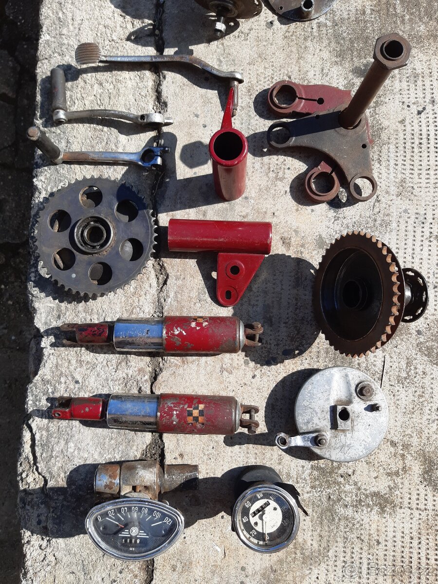 náhradní díly ČZ  JAWA