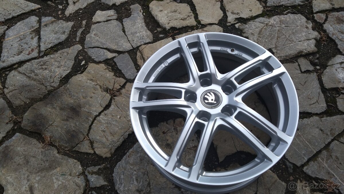 prodám nová al kola 16 17 5x112 na ŠKODA
