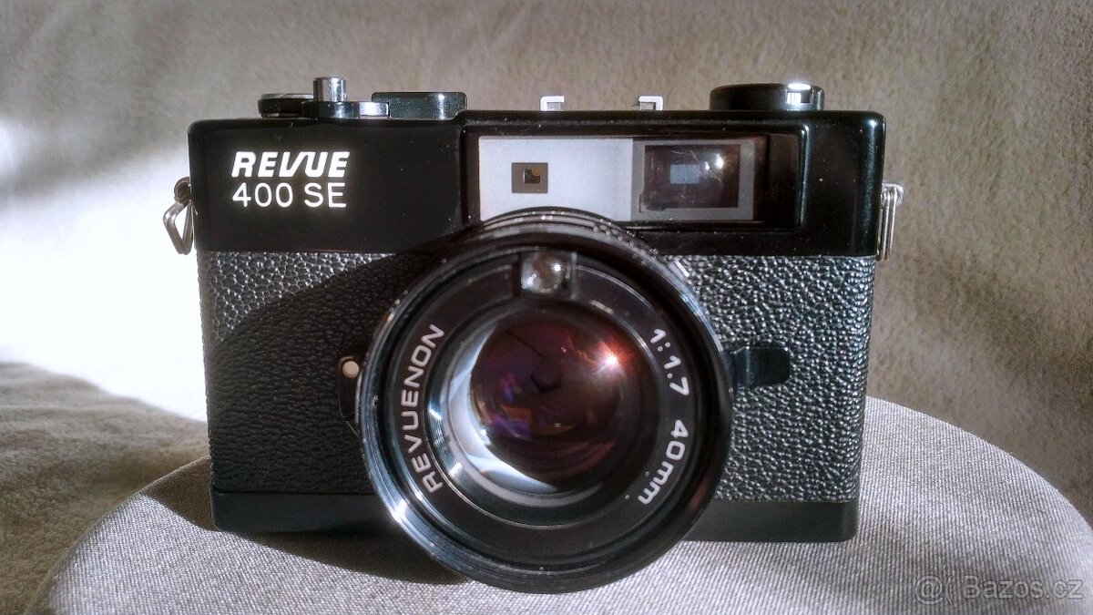 Revue 400 SE 40mm 1:1.7 35mm dálkoměrný fotoaparát