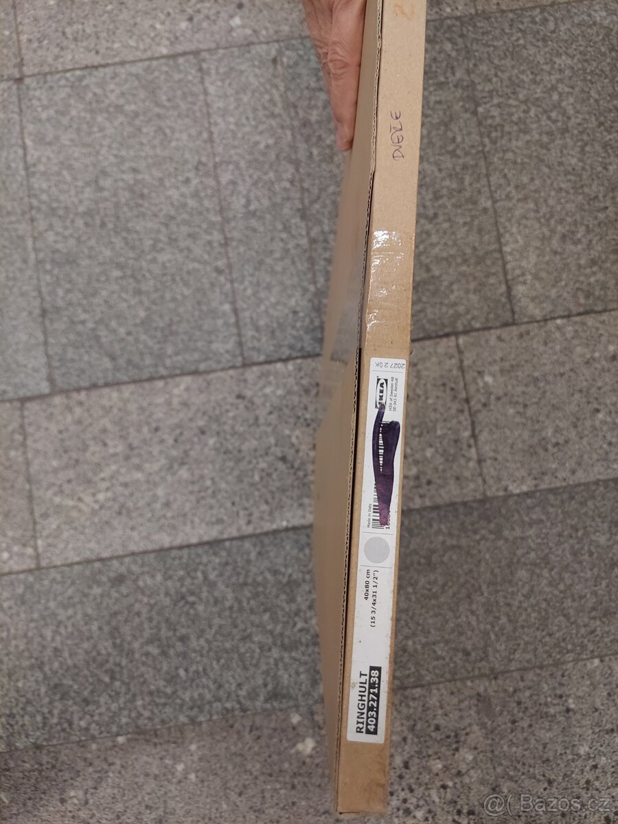 Ikea metod Ringhult šedý 40x80 cm