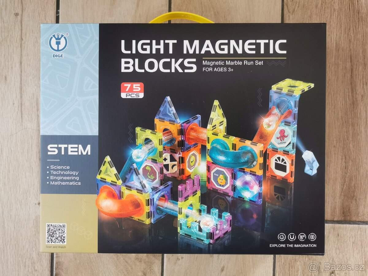 Svítící kuličková dráha