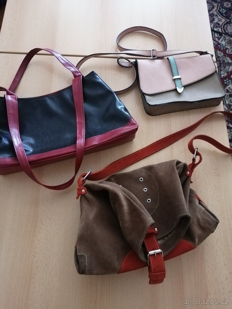 Kabelky + crosby taška