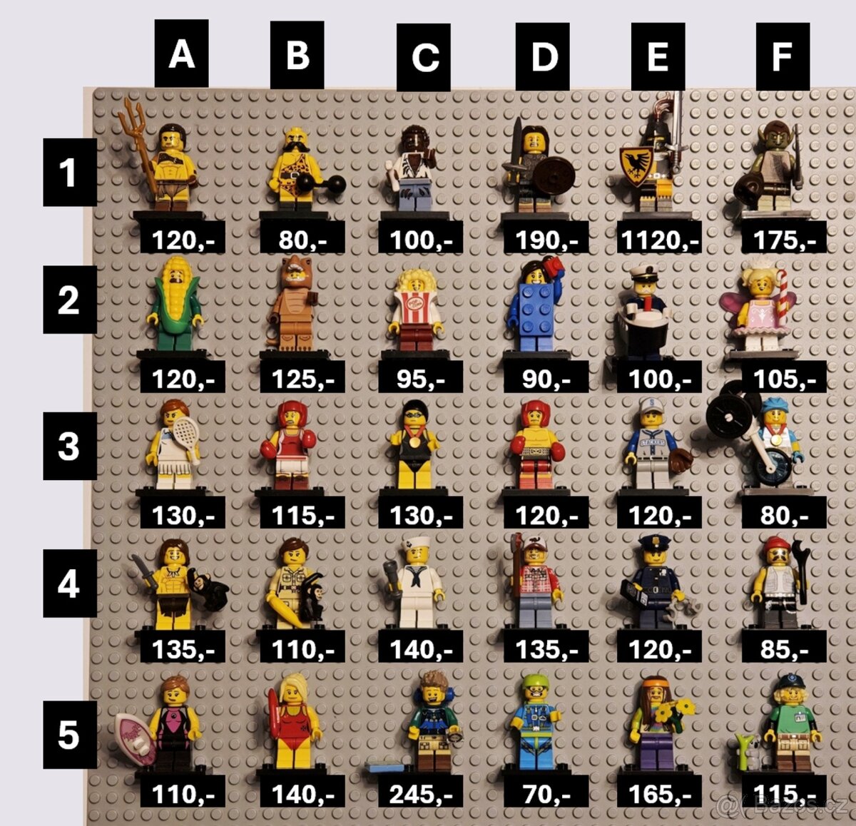 Lego CMF - sběratelské minifigurky