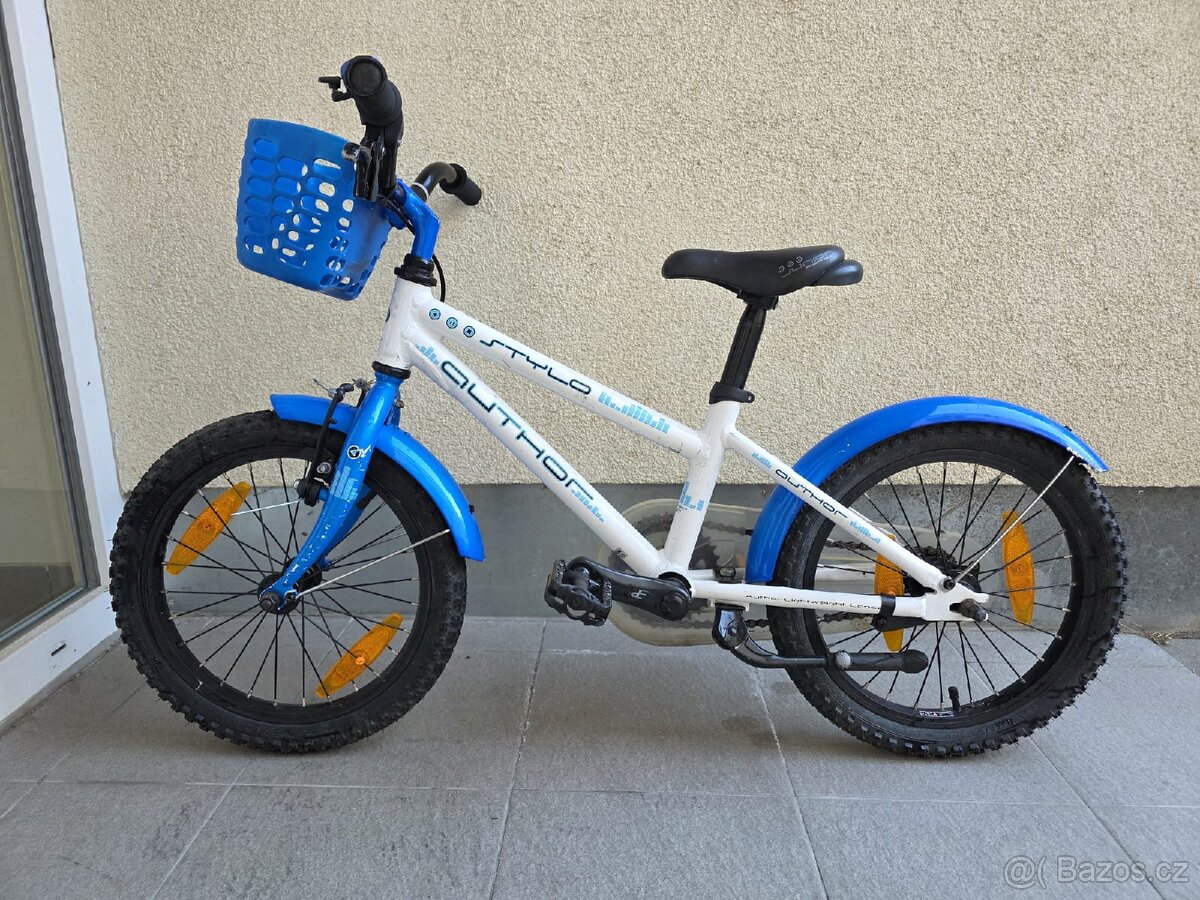 Dětské kolo 16" Author stylo