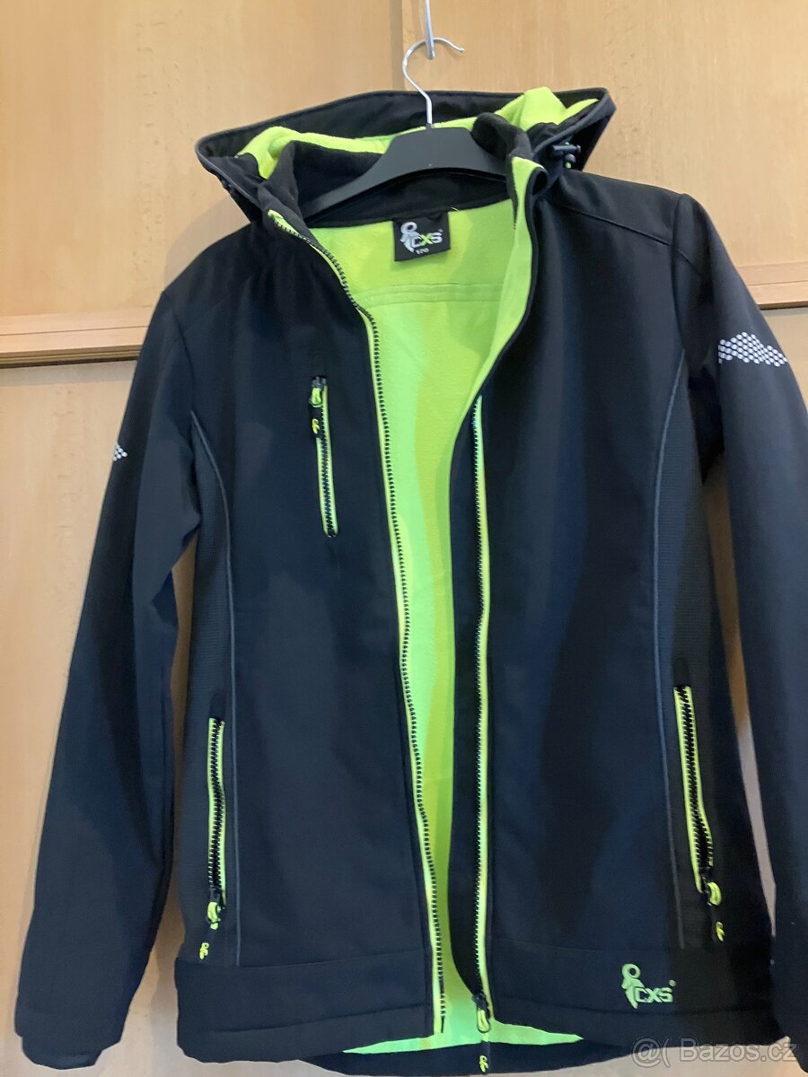 softshell bunda černá