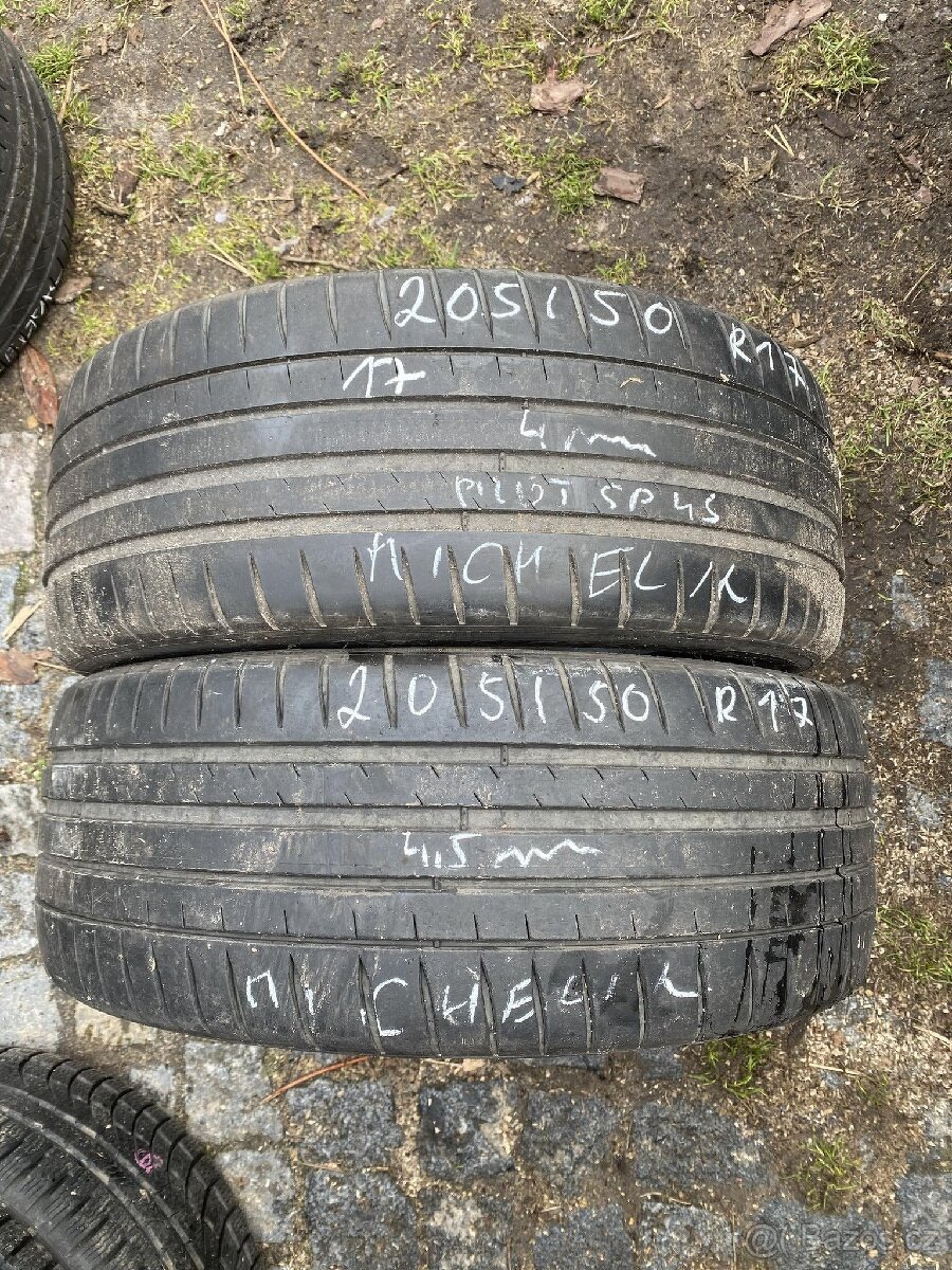Letní pneu 205/50 R17 Michelin