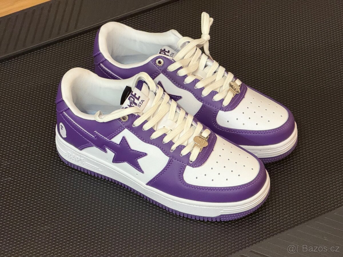 Boty A Bathing Ape, Bape Sta #4 M1 Purple), 41 (US 8)