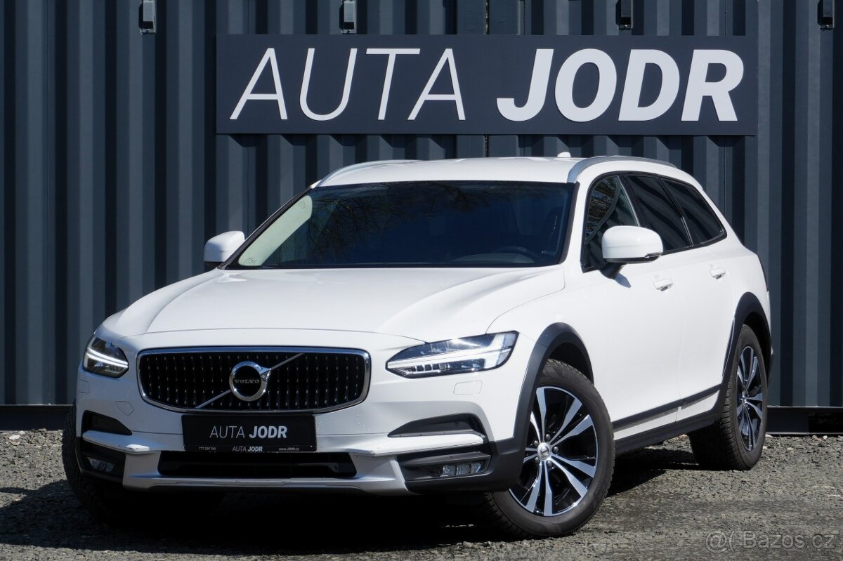 Volvo V90 Cross Country, 173 kW D5, Tažné, ČR, 1. Majitel
