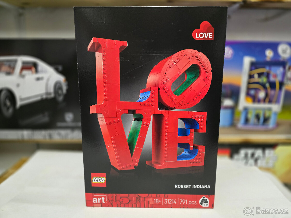 LEGO® Art 31214 LOVE + mini dárek