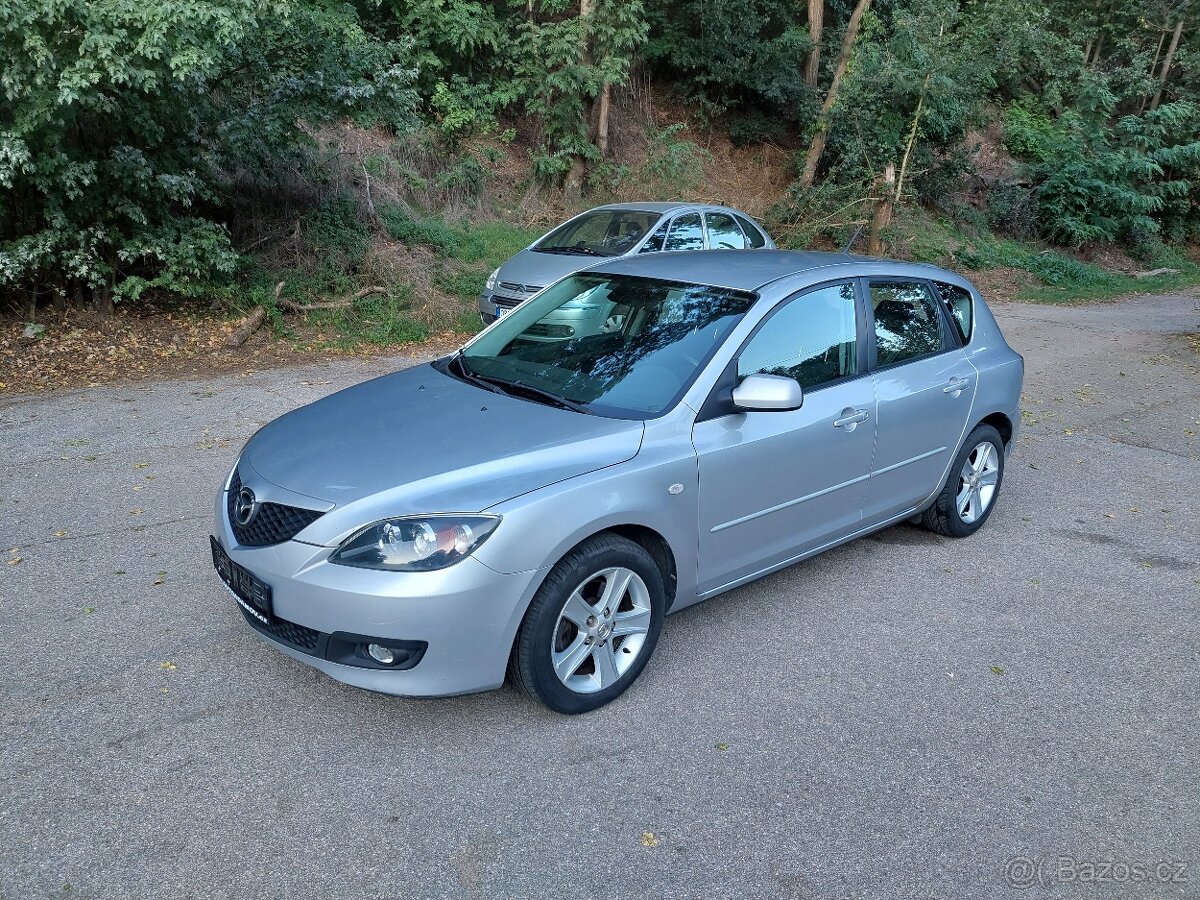 Mazda 3 2.0D, 105kw, rok 2007, bez koroze....