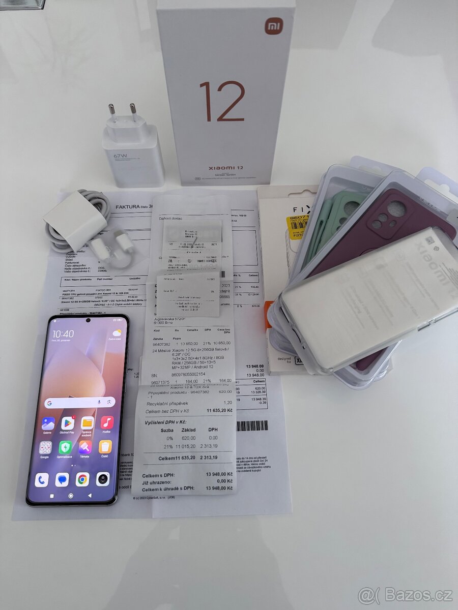 Xiaomi 12 8/256GB purple