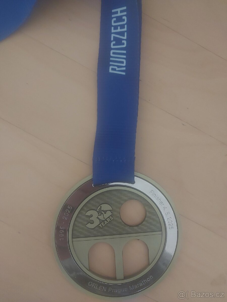 Medaile Prague Marathon 2025 - POSLEDNÍ KUS