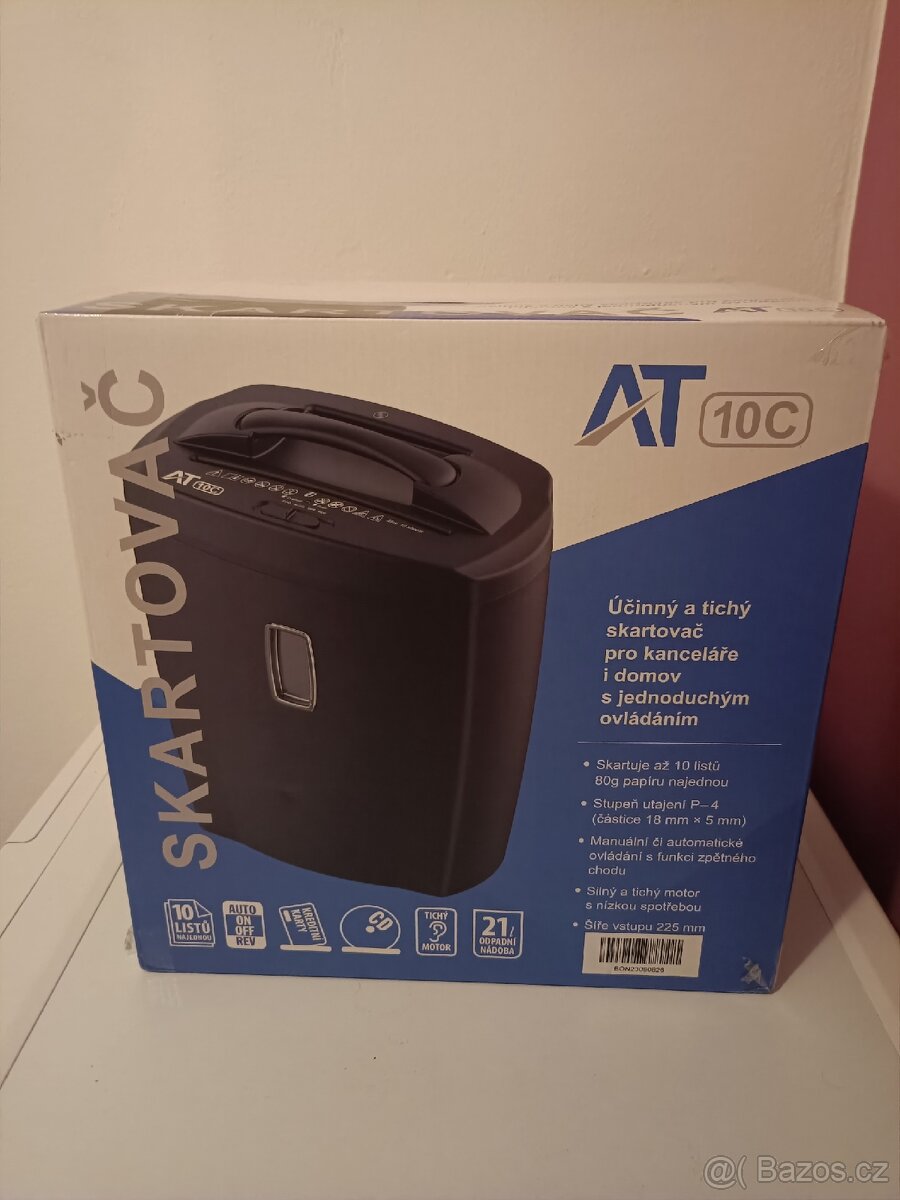 Stroj skartovací AT-10C