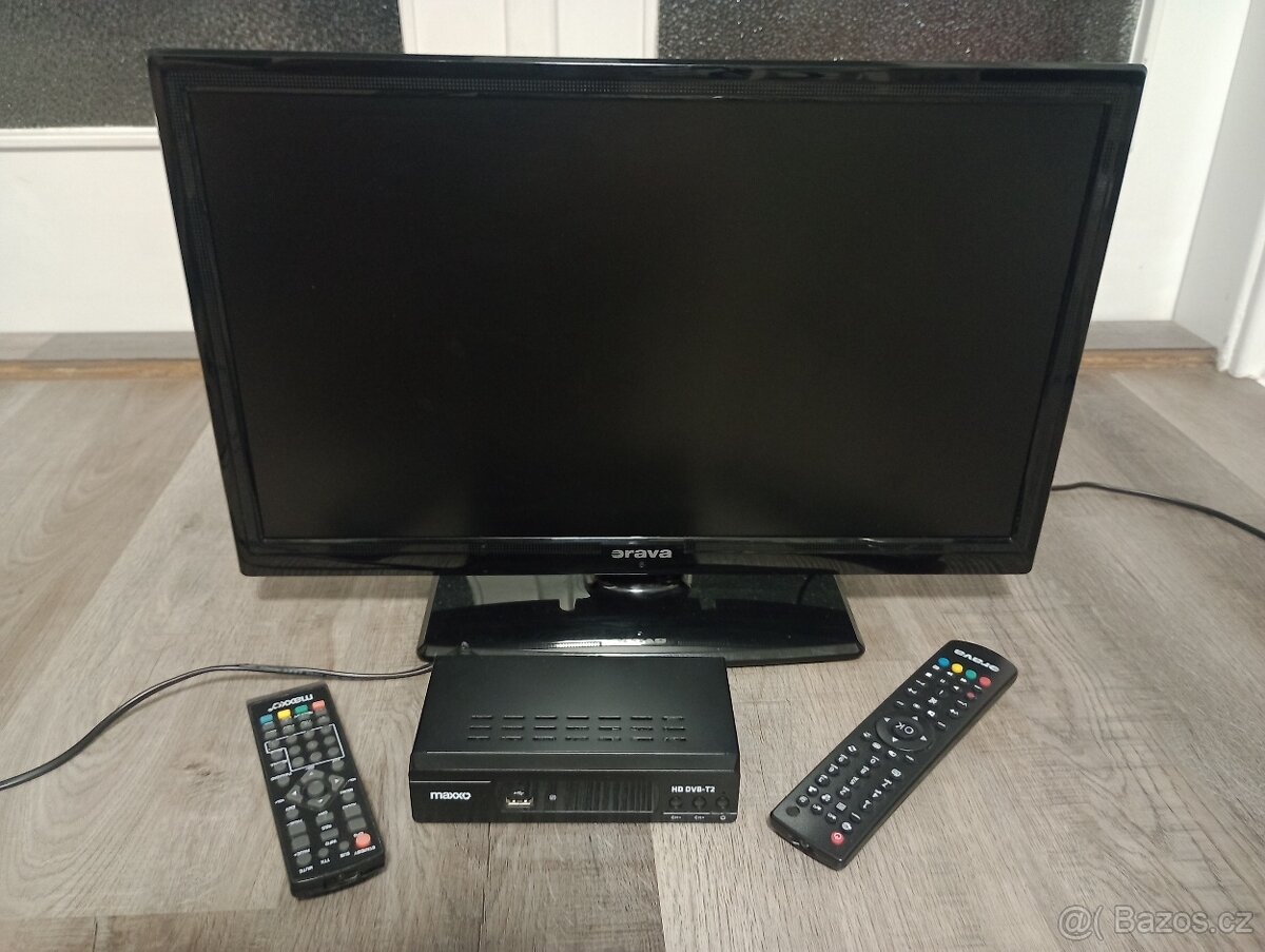 LED Full HD TV Orava 55cm + set-top box Maxxo