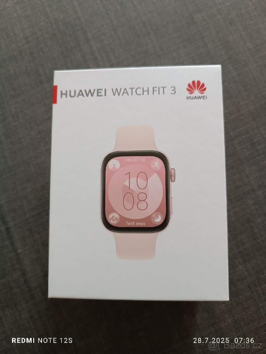Chytré hodinky Huawei watch fit 3