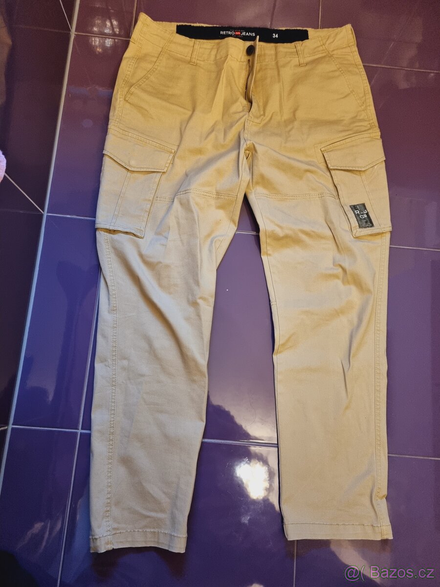 Pánské kalhoty Retro L