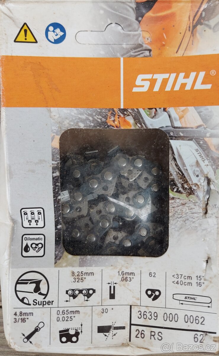 Originál řetěz STIHL 26RS 62 - 37 cm - nový a nepoužívaný