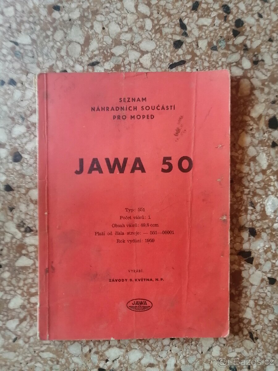Moped Jawa typ 551