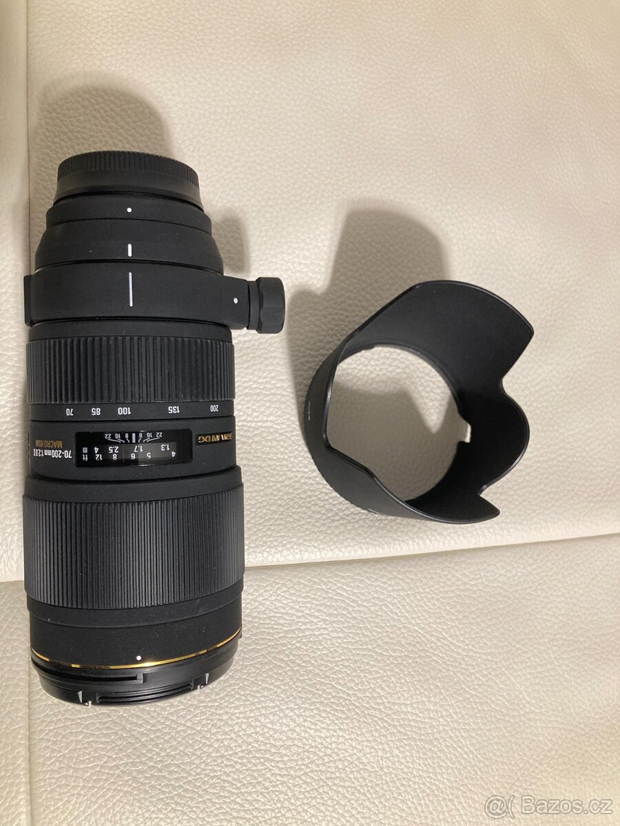 Prodám objektiv Sigma 70–200mm f/2.8 APO DG HSM Macro II