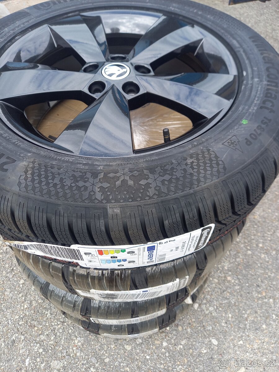 Š.Kodiaq, Kodiaq 2/VW Tiguan-NOVÁ zimní Alu sada -215/65R17.