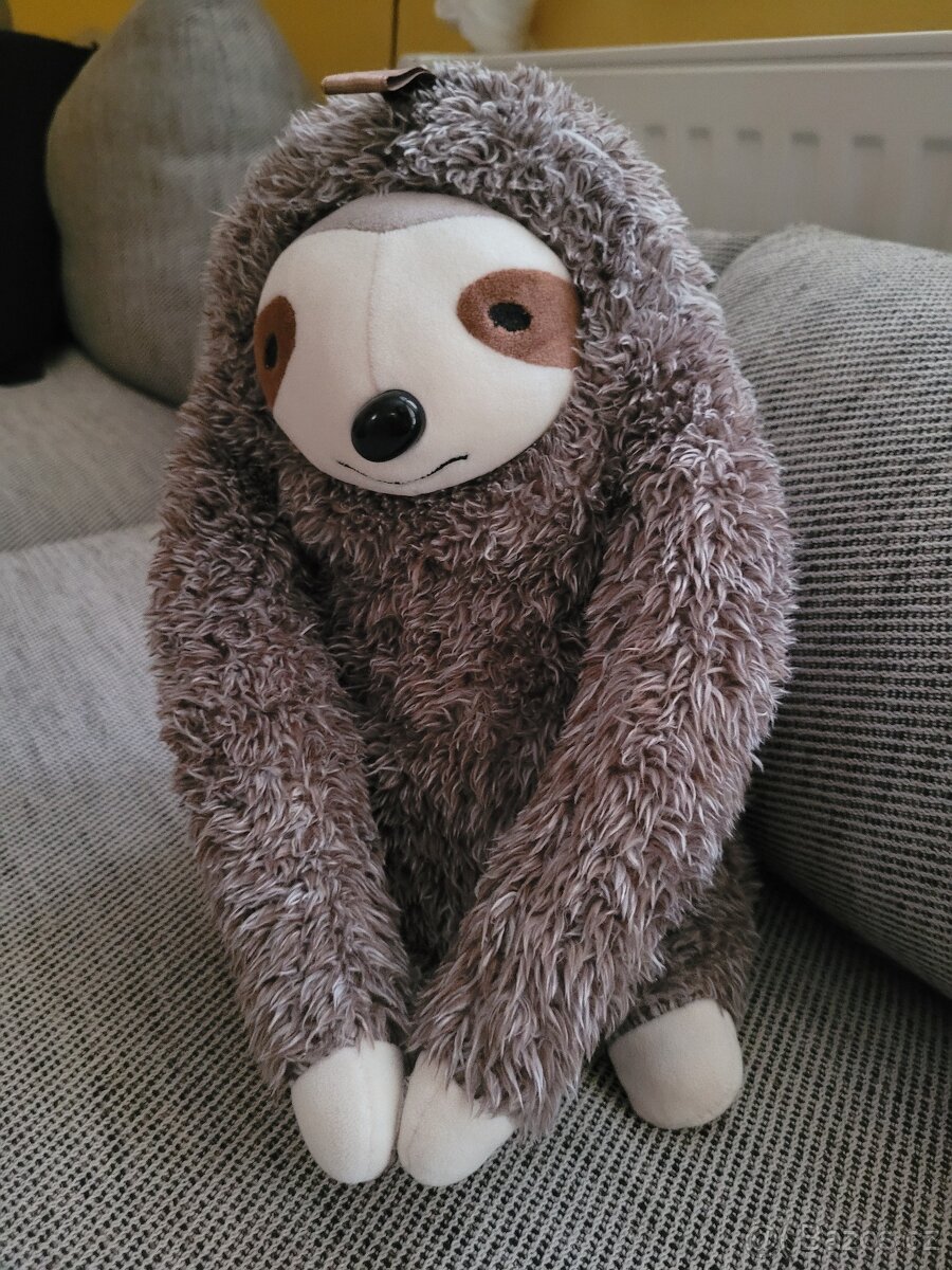 Plyšový lenochod s termoforem zn. Liv Heart