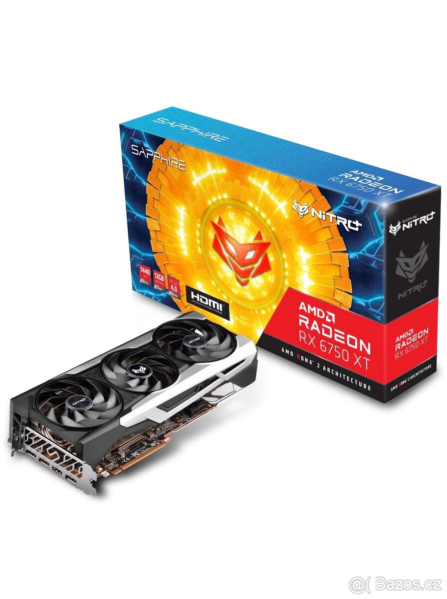 SAPPHIRE NITRO+ Radeon RX 6750 XT GAMING OC 12G