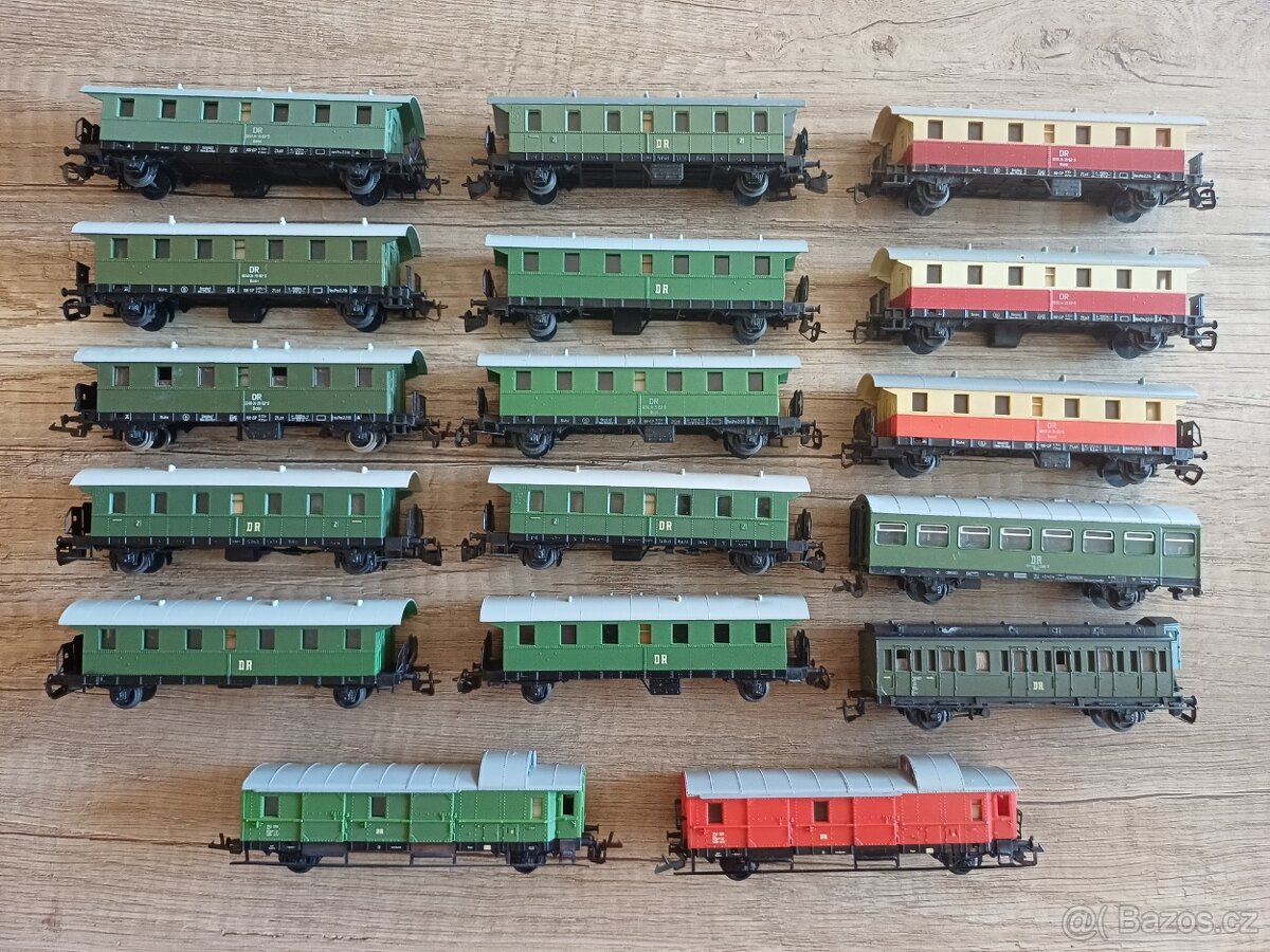 Osobní a služební vagonky. TT