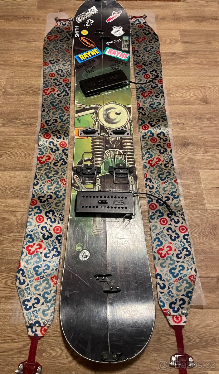 Splitboard GNU Billy Goat 166 komplet