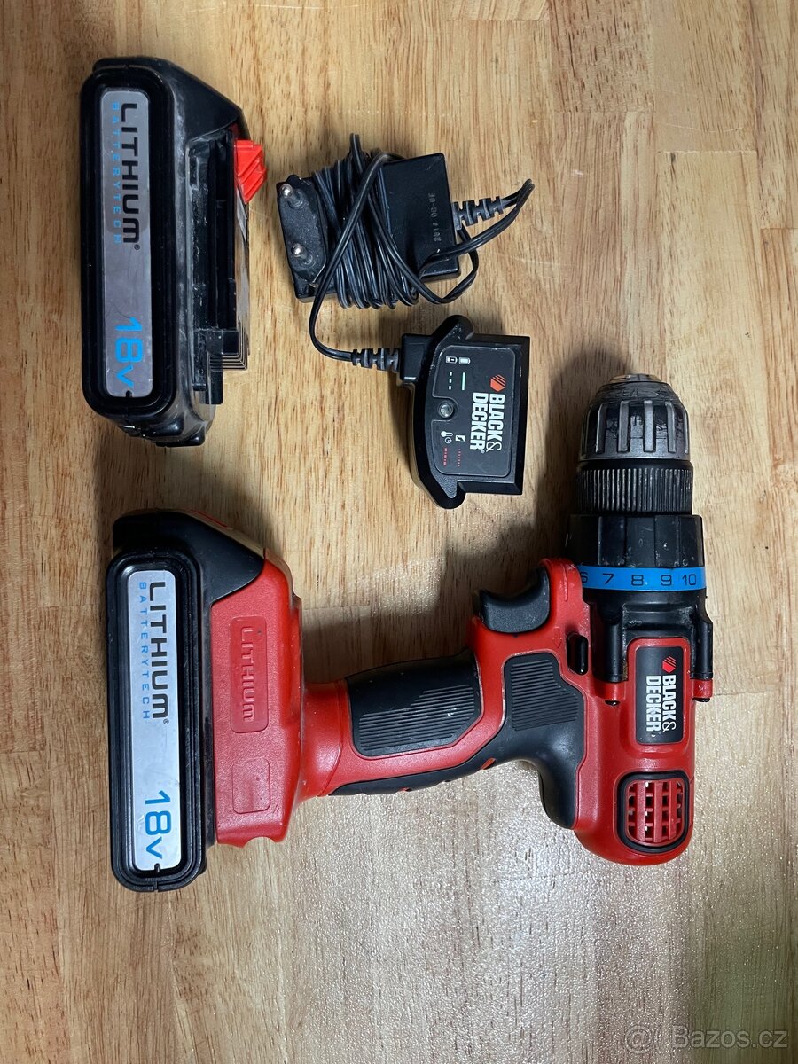 Black & decker aku šroubovák