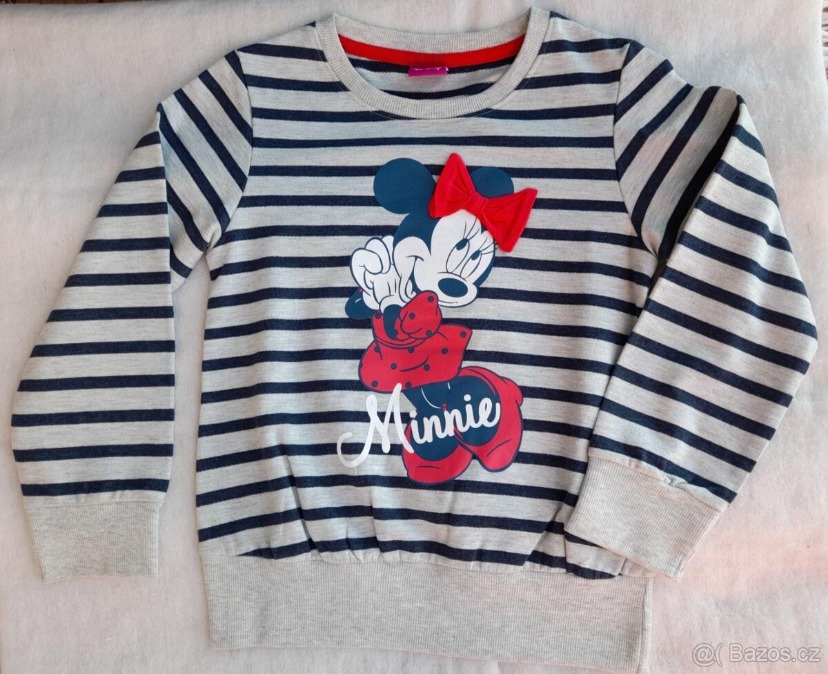 MIKINA S MINNIE - 8 let