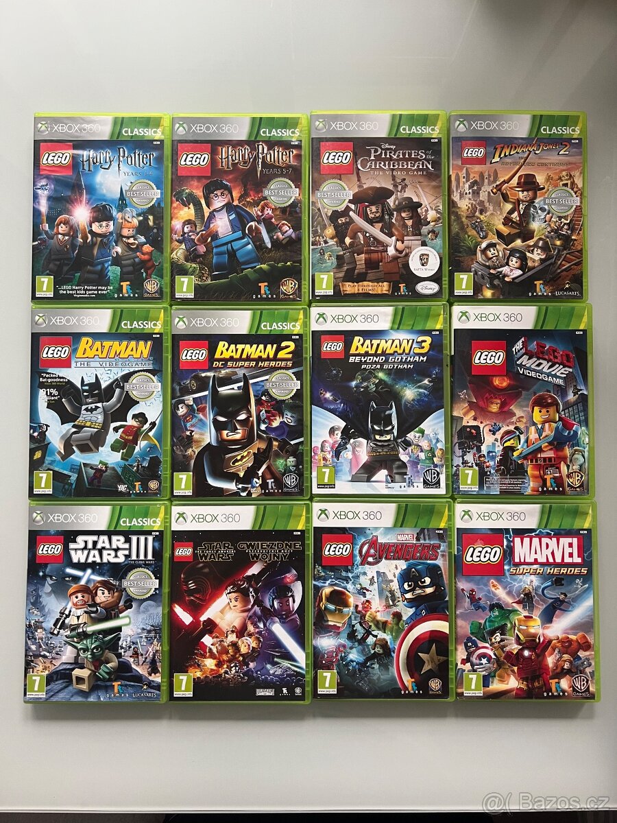 Xbox 360 Lego hry