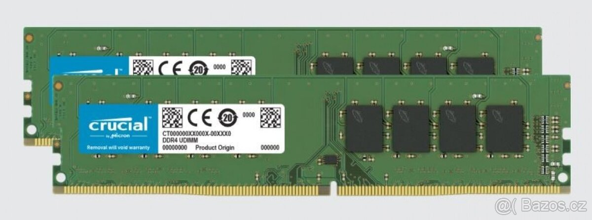 RAM Crucial DDR4 8GB 2666 MHz CL19 (2x4gb)