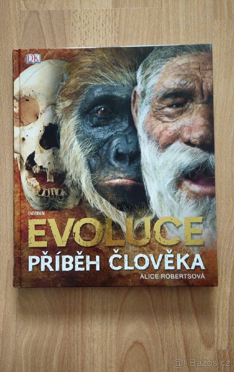 Kniha Evoluce - příběh člověka