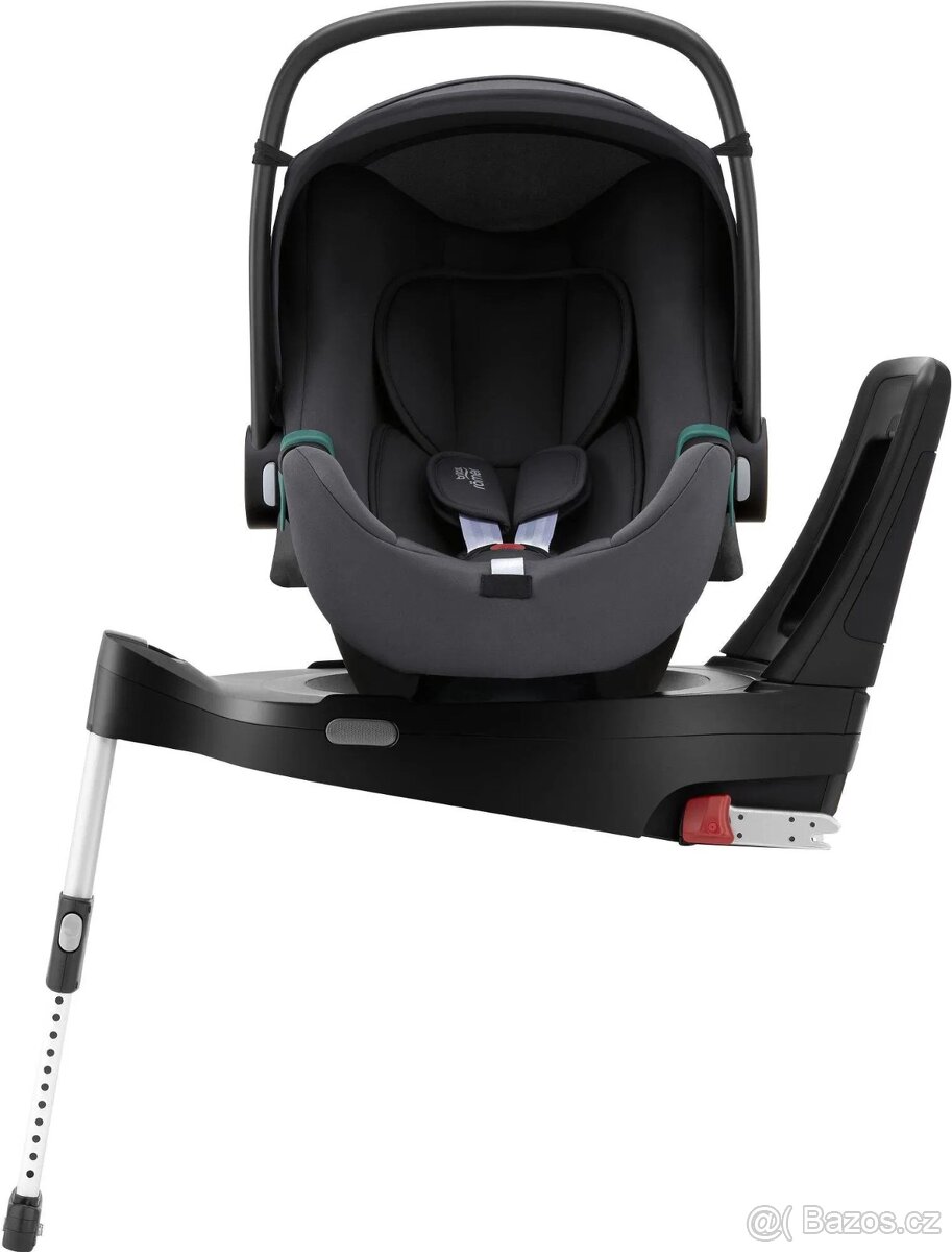 Britax Römer autosedačka + základna + podl.chladivá+zrcátko