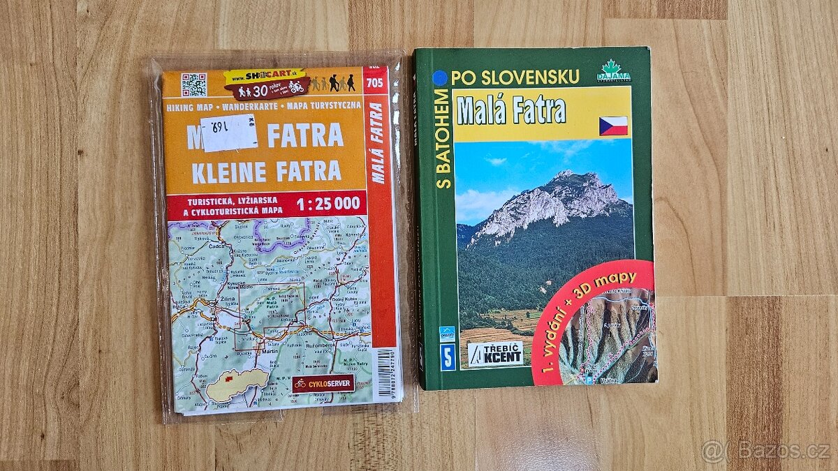Mala Fatra (mapa a pruvodce)